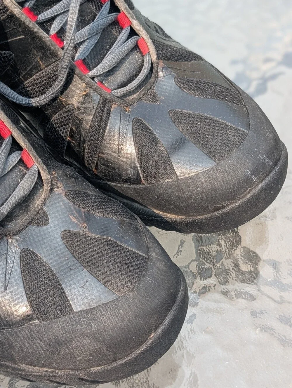 Polo Ralph Lauren Spielman Black Trail Hiking Boots Size US 10 Men's